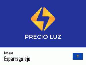 Precio luz hoy horas Esparragalejo