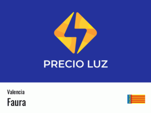 Precio luz hoy horas Faura