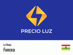 Precio luz hoy horas Foncea