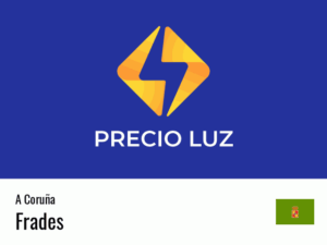 Precio luz hoy horas Frades