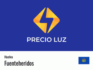 Precio luz hoy horas Fuenteheridos
