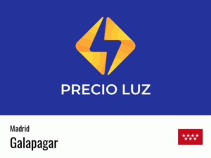 Precio luz hoy horas Galapagar