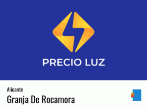 Precio luz hoy horas Granja De Rocamora