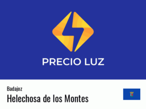 Precio luz hoy horas Helechosa de los Montes