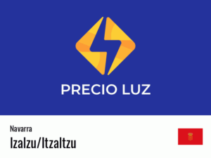 Precio luz hoy horas Izalzu/Itzaltzu