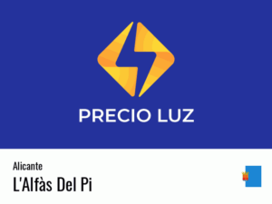 Precio luz hoy horas L'Alfàs Del Pi