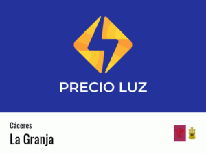 Precio luz hoy horas La Granja