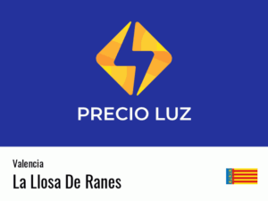 Precio luz hoy horas La Llosa De Ranes