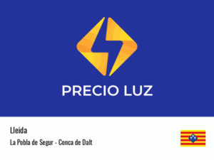 Precio luz hoy horas La Pobla de Segur - Conca de Dalt