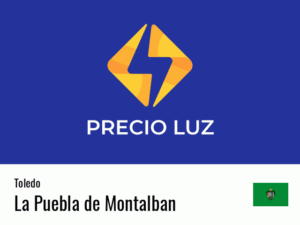 Precio luz hoy horas La Puebla de Montalban