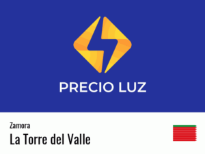 Precio luz hoy horas La Torre del Valle