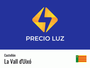 Precio luz hoy horas La Vall d'Uixó