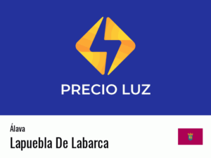 Precio luz hoy horas Lapuebla De Labarca