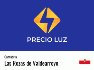 Precio luz hoy horas Las Rozas de Valdearroyo