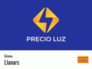 Precio luz hoy horas Llanars