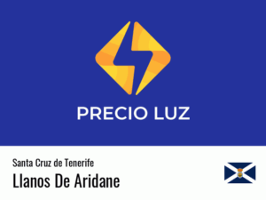 Precio luz hoy horas Llanos De Aridane
