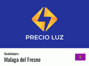 Precio luz hoy horas Malaga del Fresno