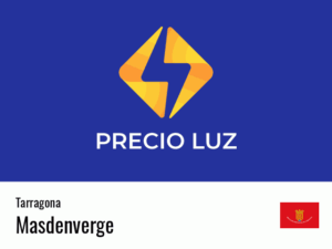 Precio luz hoy horas Masdenverge