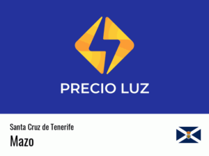 Precio luz hoy horas Mazo