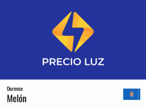 Precio luz hoy horas Melón
