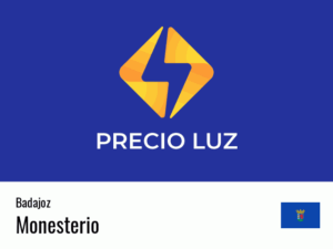 Precio luz hoy horas Monesterio