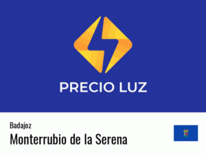 Precio luz hoy horas Monterrubio de la Serena