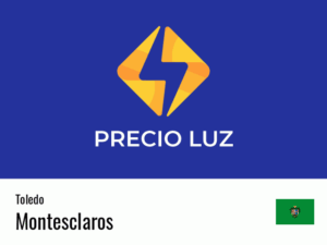 Precio luz hoy horas Montesclaros