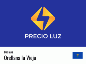 Precio luz hoy horas Orellana la Vieja