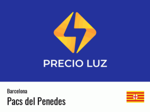 Precio luz hoy horas Pacs del Penedes