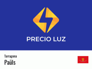 Precio luz hoy horas Paüls