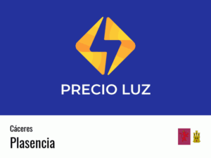 Precio luz hoy horas Plasencia