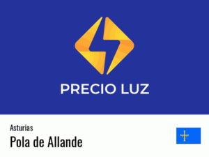 Precio luz hoy horas Pola de Allande