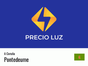 Precio luz hoy horas Pontedeume