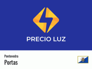 Precio luz hoy horas Portas