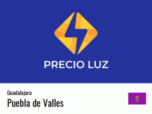 Precio luz hoy horas Puebla de Valles