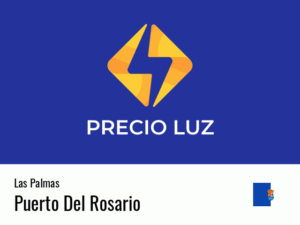 Precio luz hoy horas Puerto Del Rosario