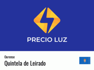 Precio luz hoy horas Quintela de Leirado