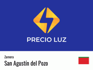 Precio luz hoy horas San Agustín del Pozo
