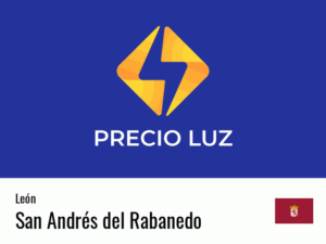 Precio luz hoy horas San Andrés del Rabanedo
