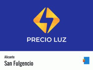 Precio luz hoy horas San Fulgencio