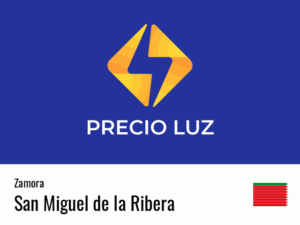 Precio luz hoy horas San Miguel de la Ribera