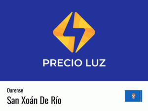 Precio luz hoy horas San Xoán De Río
