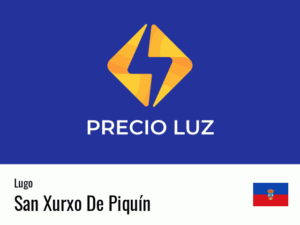 Precio luz hoy horas San Xurxo De Piquín