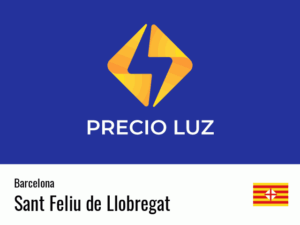 Precio luz hoy horas Sant Feliu de Llobregat