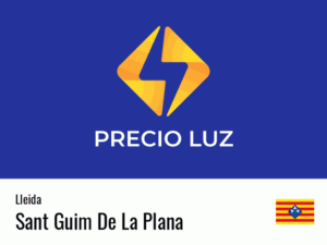 Precio luz hoy horas Sant Guim De La Plana