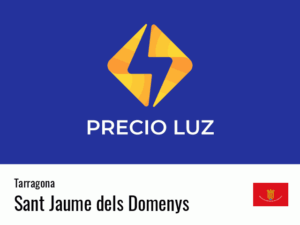 Precio luz hoy horas Sant Jaume dels Domenys