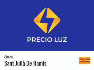 Precio luz hoy horas Sant Julià De Ramis