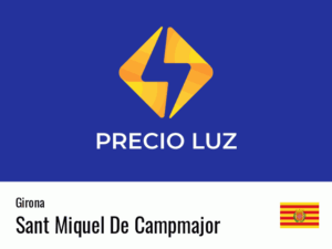 Precio luz hoy horas Sant Miquel De Campmajor