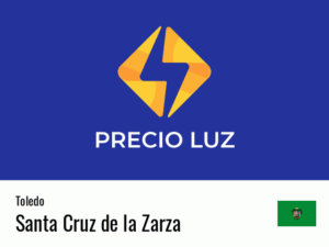 Precio luz hoy horas Santa Cruz de la Zarza
