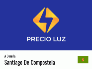Precio luz hoy horas Santiago De Compostela